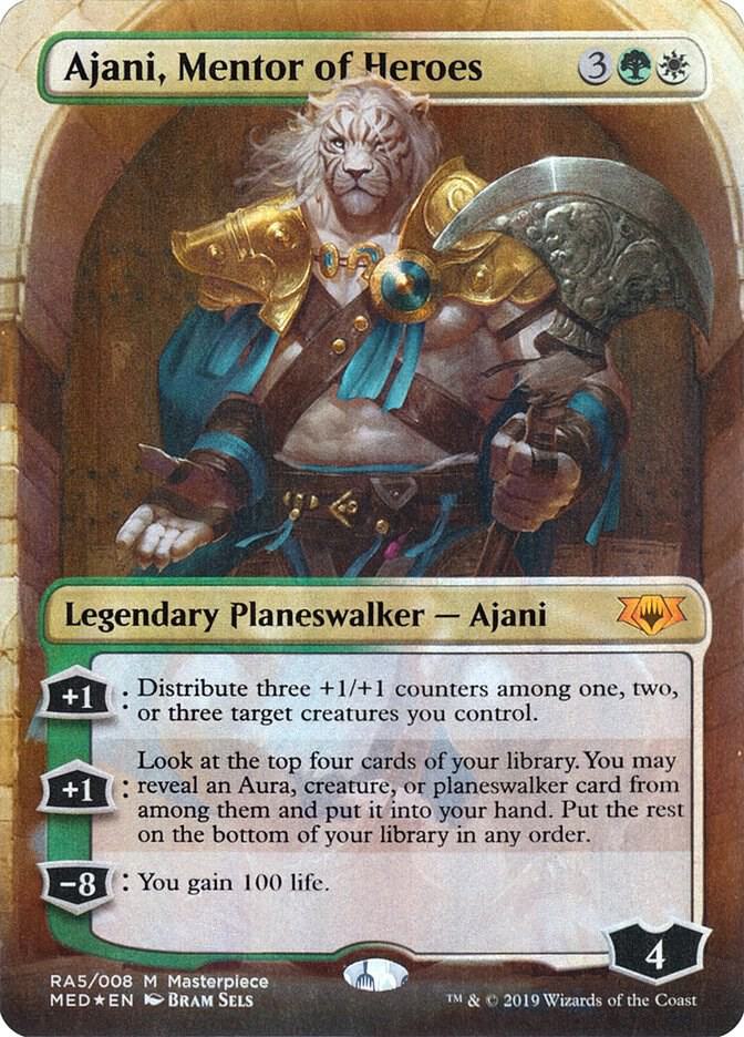 Ajani, Mentor of Heroes, Mythic Edition: Ravnica Allegiance RA5