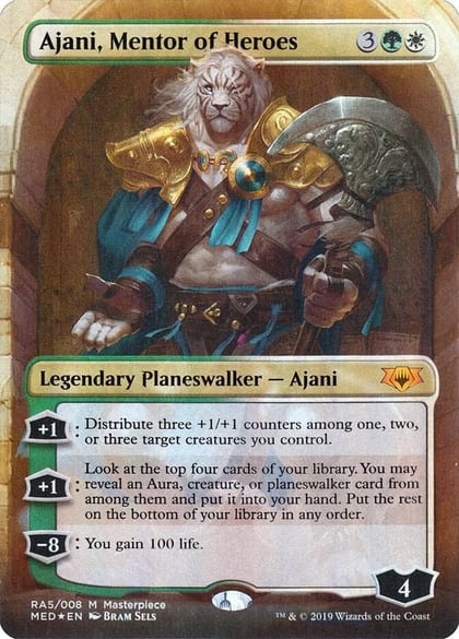 Ajani, Mentor of Heroes, Mythic Edition: Ravnica Allegiance RA5
