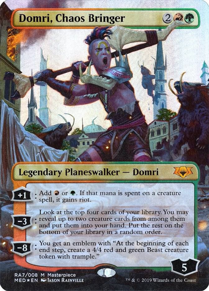 Domri, Chaos Bringer, Mythic Edition: Ravnica Allegiance RA7