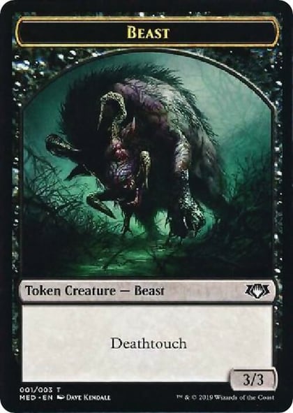 Beast Token, Mythic Edition: War of the Spark 1