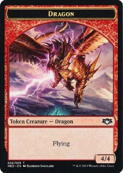 Dragon Token, Mythic Edition: War of the Spark 2