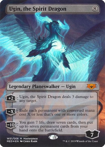 Ugin, the Spirit Dragon, Mythic Edition: War of the Spark WS1
