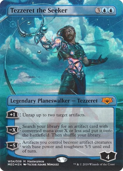 Tezzeret the Seeker, Mythic Edition: War of the Spark WS4