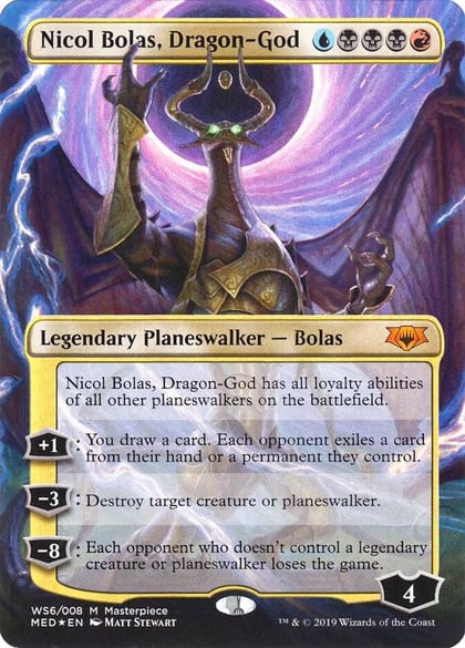 Nicol Bolas, Dragon-God, Mythic Edition: War of the Spark WS6
