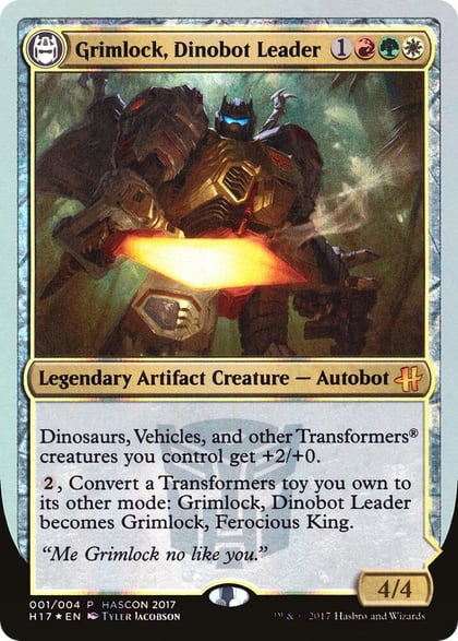 Grimlock, Dinobot Leader // Grimlock, Ferocious King, Media Promos 1