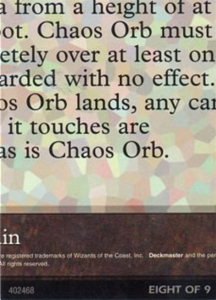 Chaos Orb (8 of 9) (Ultra Pro Puzzle Quest), Media Promos 1