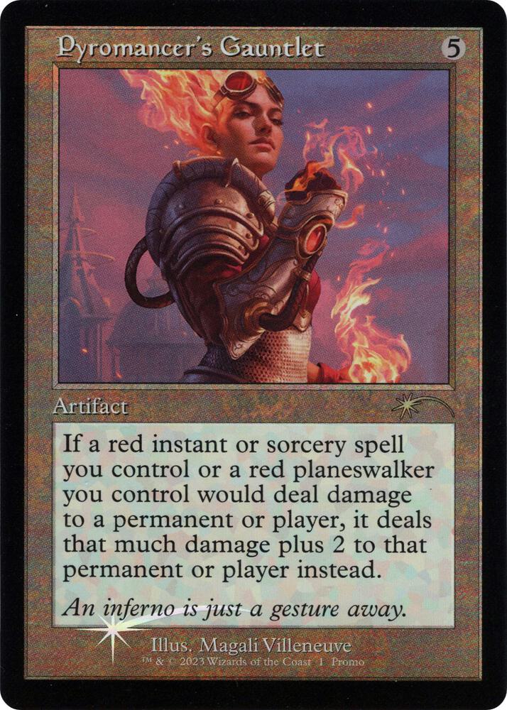 Pyromancer's Gauntlet (Retro Frame), Media Promos 1