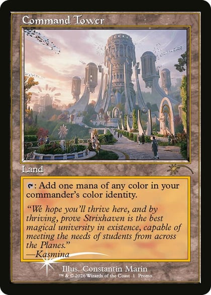 Command Tower (Strixhaven: Omens of Chaos), Media Promos 1