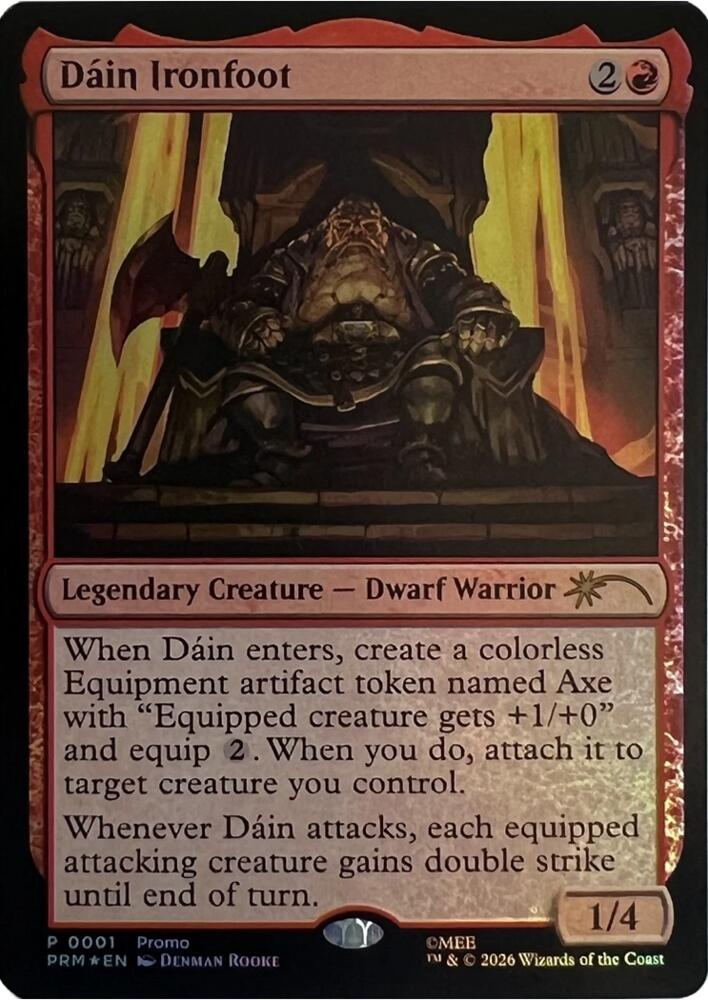 Dain Ironfoot, Media Promos 1
