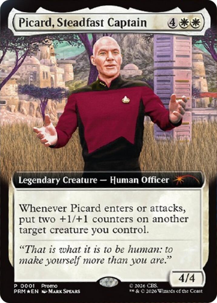 Picard, Steadfast Captain (Extended Art), Media Promos 1