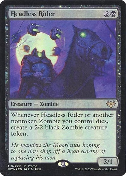 Headless Rider, Media Promos 118