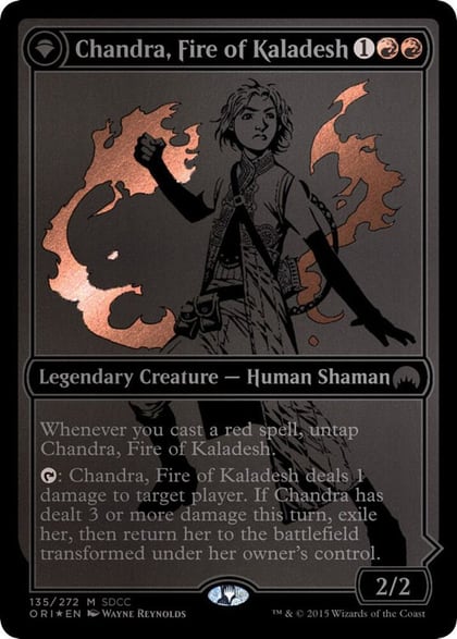 Chandra, Fire of Kaladesh (SDCC 2015 Exclusive), Media Promos 135