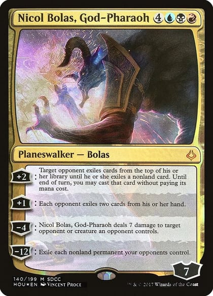 Nicol Bolas, God-Pharaoh (SDCC 2017 Exclusive), Media Promos 140