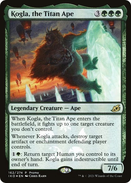 Kogla, the Titan Ape, Media Promos 162