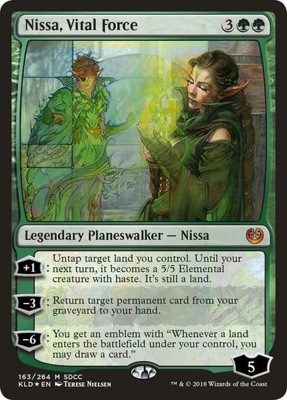 Nissa, Vital Force (SDCC 2018 Exclusive), Media Promos 163
