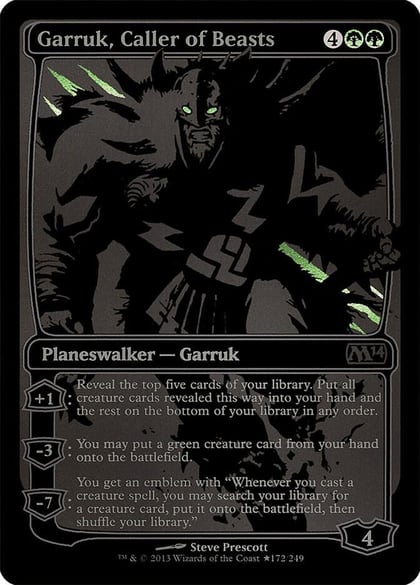Garruk, Caller of Beasts (SDCC 2013 Exclusive), Media Promos 172