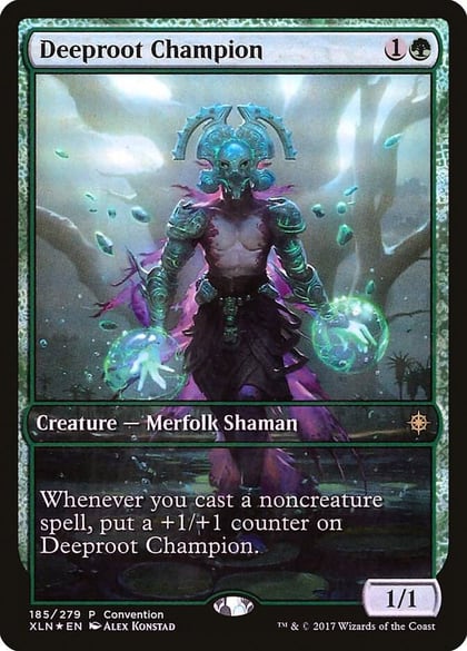 Deeproot Champion (2018 Convention Exclusive), Media Promos 185