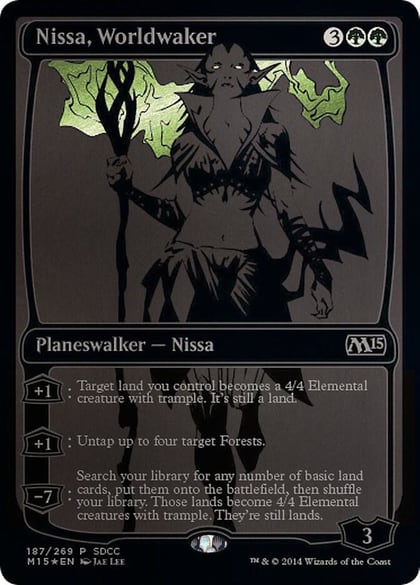 Nissa, Worldwaker (SDCC 2014 Exclusive), Media Promos 187