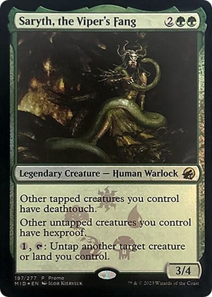 Saryth, the Viper's Fang, Media Promos 197
