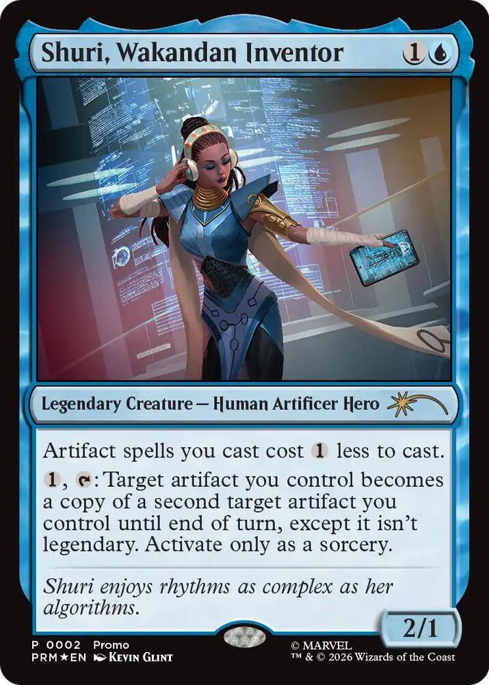 Shuri, Wakandan Inventor, Media Promos 2