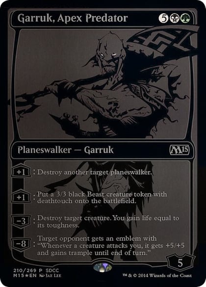 Garruk, Apex Predator (SDCC 2014 Exclusive), Media Promos 210