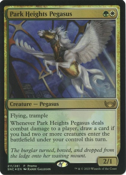 Park Heights Pegasus, Media Promos 211