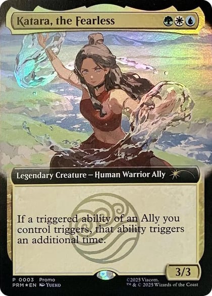 Katara, the Fearless (Extended Art), Media Promos 3