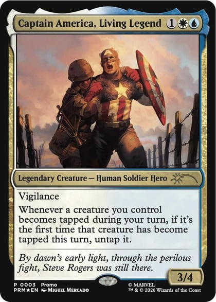 Captain America, Living Legend, Media Promos 3