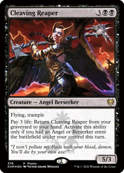 Cleaving Reaper, Media Promos 376