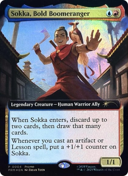 Sokka, Bold Boomeranger (Extended Art), Media Promos 4