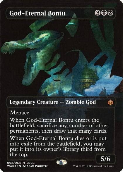 God-Eternal Bontu (SDCC 2019 Exclusive), Media Promos 92