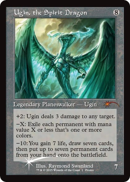 Ugin, the Spirit Dragon (Retro Frame), MagicFest Cards 1