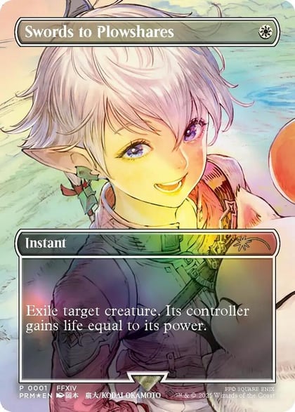 Swords to Plowshares (Borderless), MagicFest Cards 1