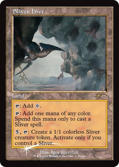 Sliver Hive (Retro Frame), MagicFest Cards 2