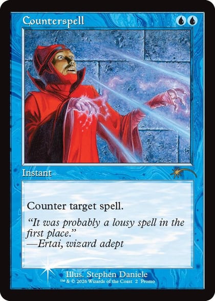 Counterspell (Retro Frame), MagicFest Cards 2