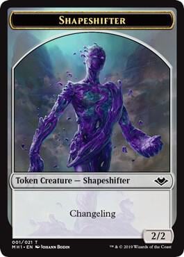 Shapeshifter // Angel Double-Sided Token, Modern Horizons 1 // 2