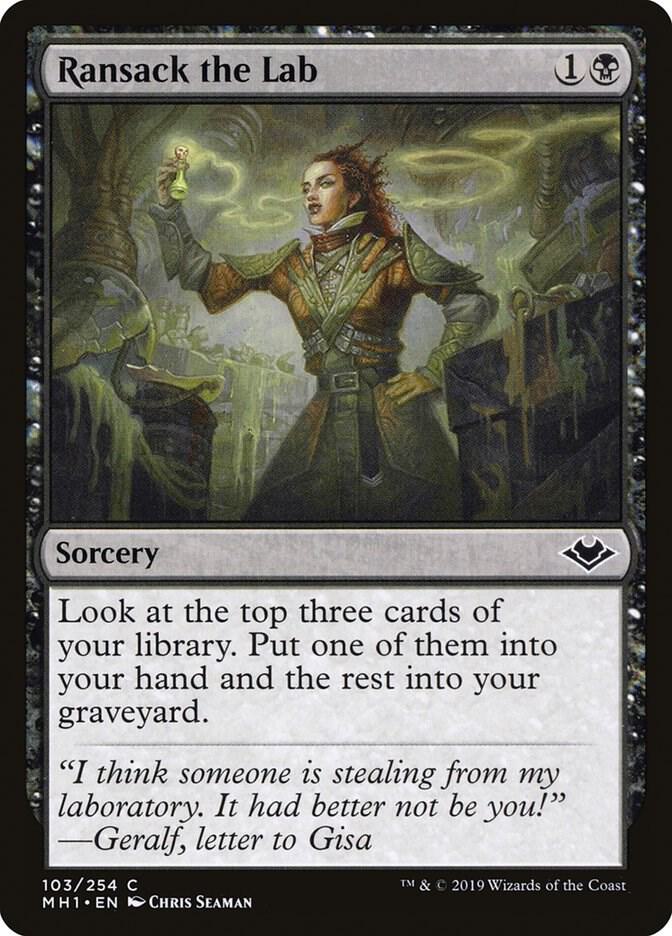 Ransack the Lab, Modern Horizons 103