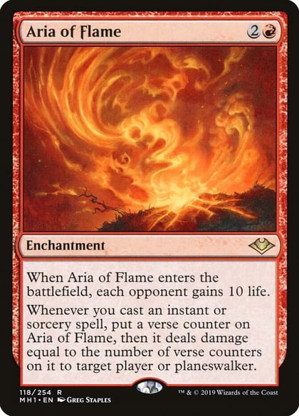 Aria of Flame, Modern Horizons 118