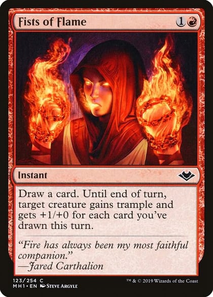 Fists of Flame, Modern Horizons 123