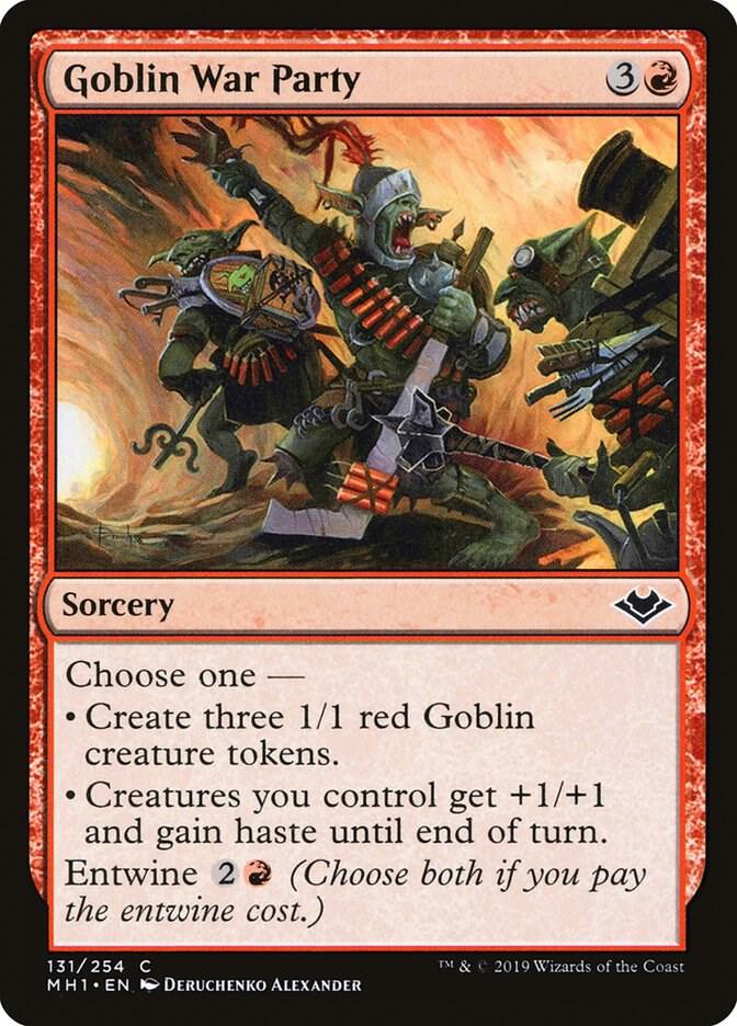 Goblin War Party, Modern Horizons 131