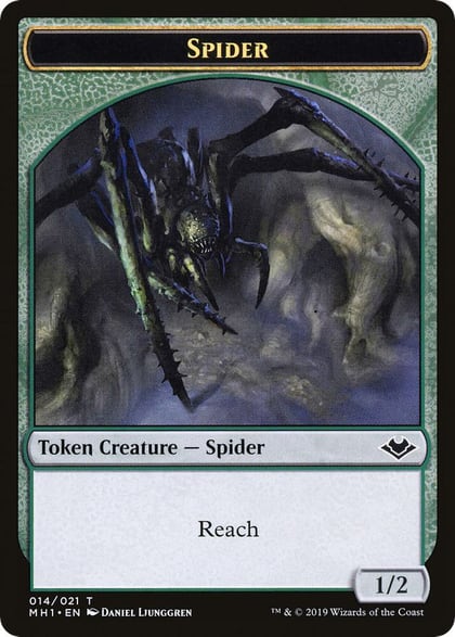 Spider // Spirit Double-Sided Token, Modern Horizons 14 // 16