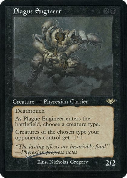 Plague Engineer (Retro Frame) (Foil Etched), Modern Horizons 14