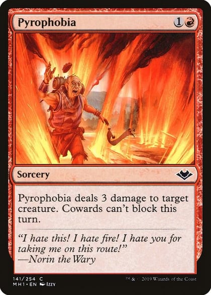 Pyrophobia, Modern Horizons 141