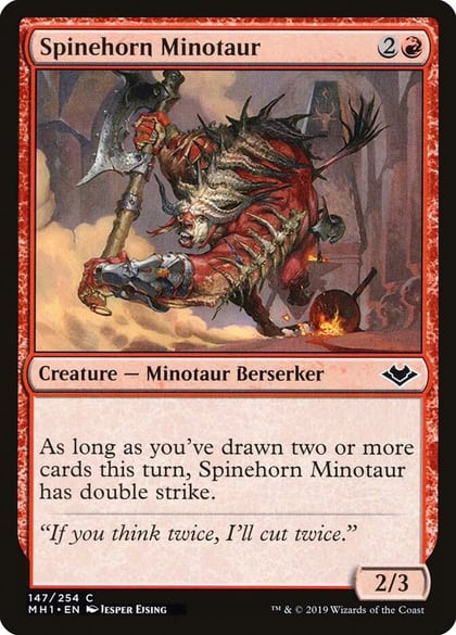 Spinehorn Minotaur, Modern Horizons 147