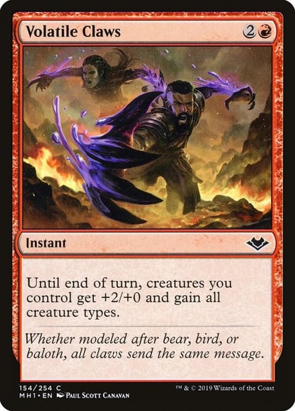 Volatile Claws, Modern Horizons 154