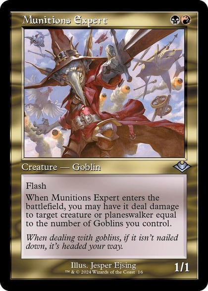 Munitions Expert (Retro Frame), Modern Horizons 16
