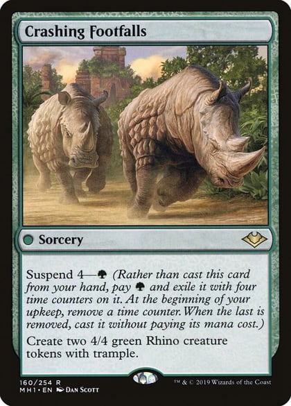Crashing Footfalls, Modern Horizons 160