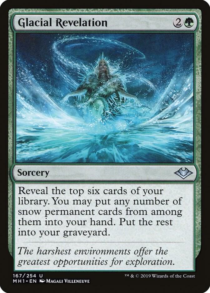 Glacial Revelation, Modern Horizons 167
