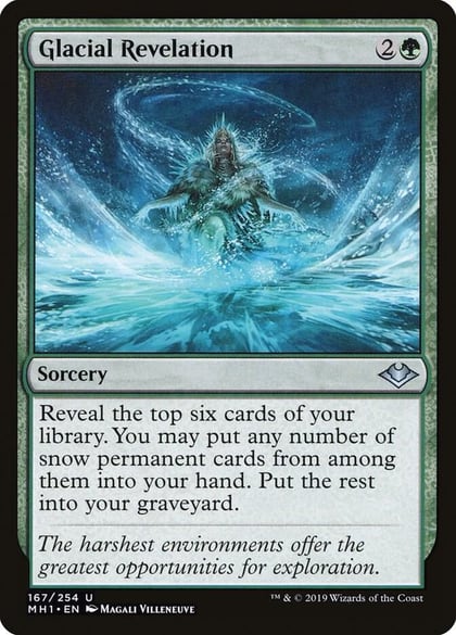 Glacial Revelation, Modern Horizons 167