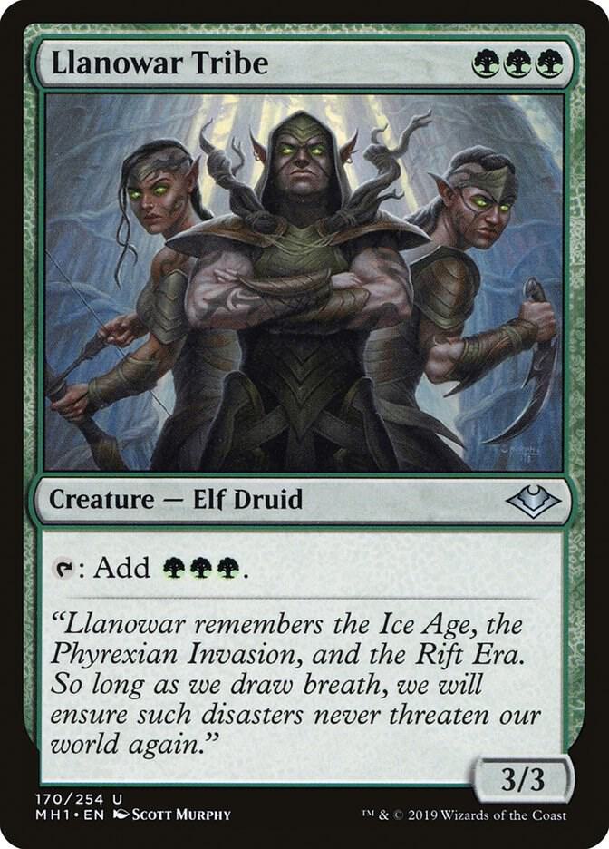 Llanowar Tribe, Modern Horizons 170
